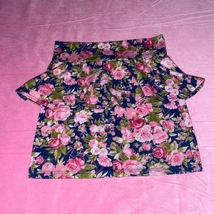 Floral skirt